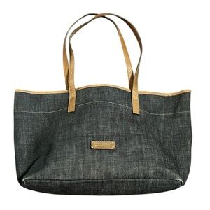 Burberry Blue Label Denim Tote Bag